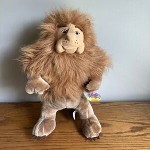 Vintage The Wizard of Oz on Ice 16" Stuffed Animal Souvenir Cowardly Lion‎ w/tag